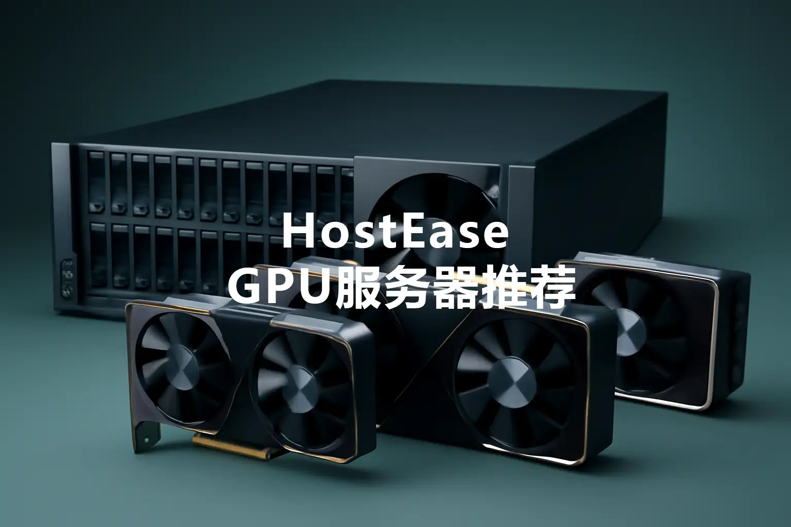 GPU显卡与高密度服务器机箱组合图
