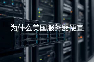 数据中心中一台抽出的1U服务器，背景是发光的机架设备