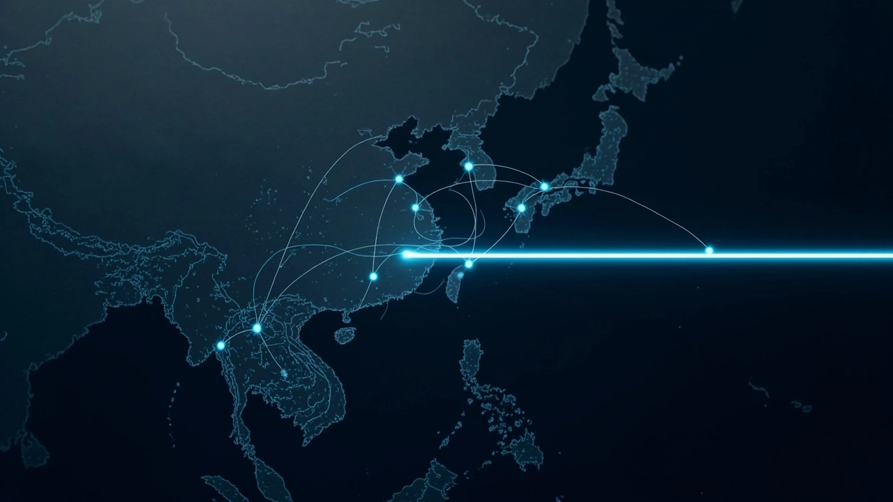 封面：香港与台湾节点路由对比图