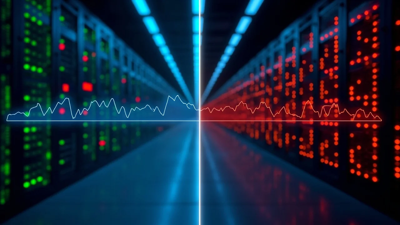 晚高峰时段网络拥堵的拓扑示意图