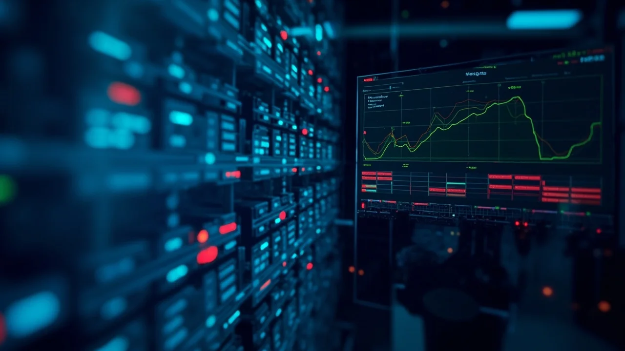 路由追踪监控面板示意