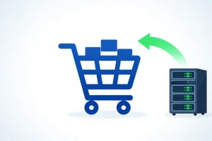 Hostease 主机与 WooCommerce 外贸独立站部署概念图