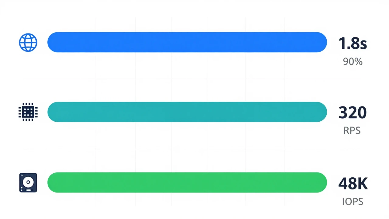 Hostease VPS 性能测试数据可视化
