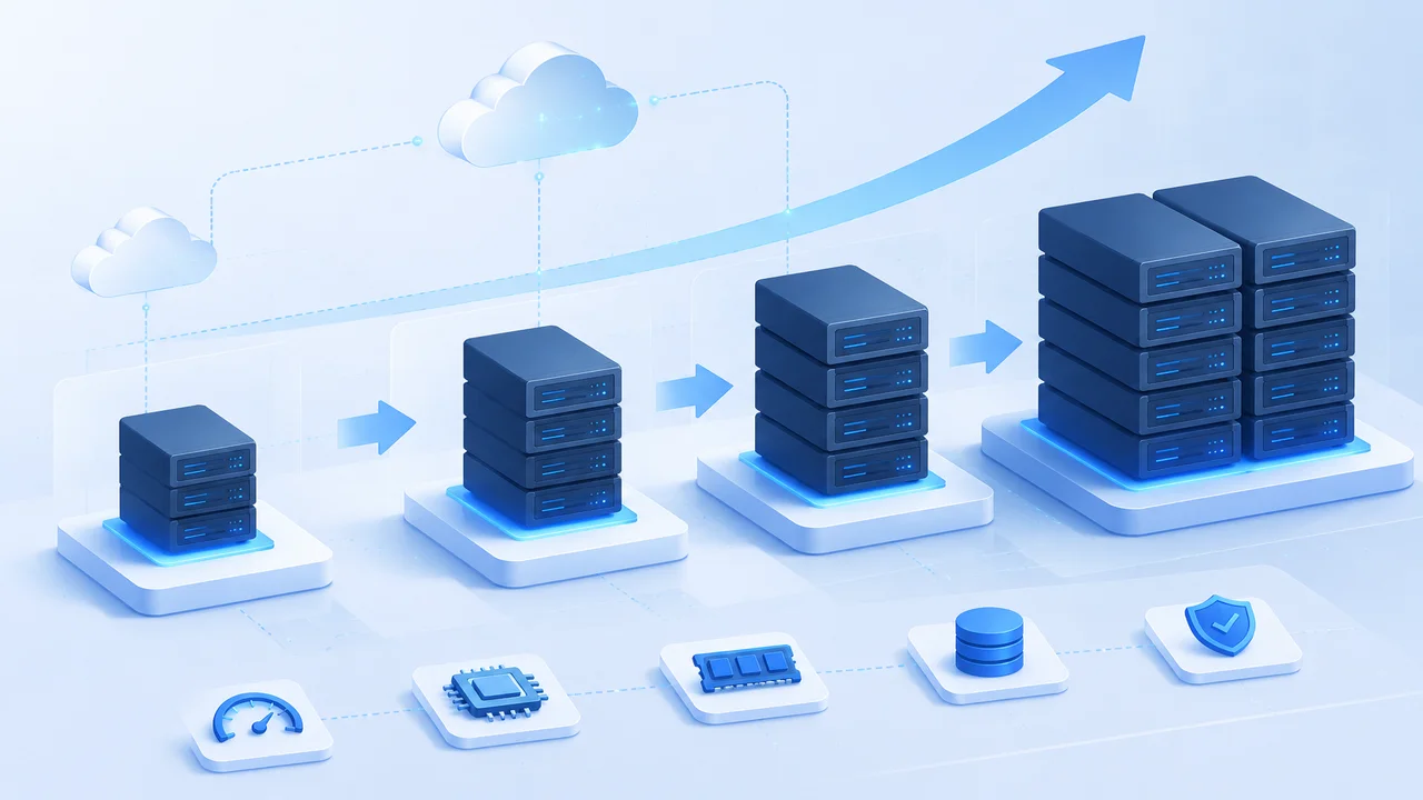Hostease VPS 后续升级麻烦吗？从起步配置到扩容路径讲清楚 - 封面图