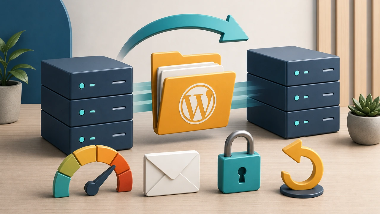 香港 WordPress 主机迁移检查封面图