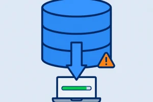 phpMyAdmin 导入大数据库实测封面：大数据库被拆分导入主机的过程示意